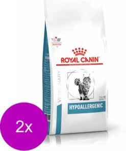 Royal Canin Veterinary Diet Cat Hypallergenic – Kattenvoer – 2 X 4.5 Kg