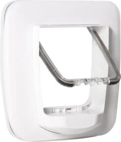 PawHut Huisdierluik Met 4-voudig Vergrendelingssysteem D06-112