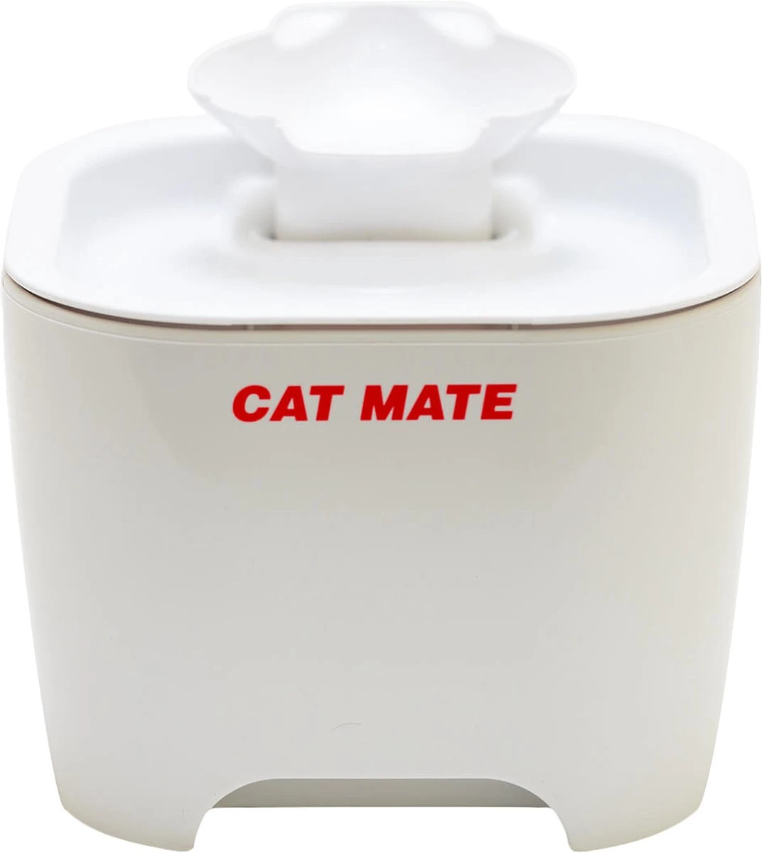 Cat Mate – Drinkfontein – Wit – 19 X 19 X 18 Cm 1 Cat Mate – Drinkfontein – Wit – 19 X 19 X 18 Cm