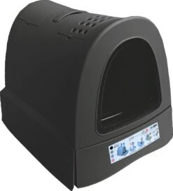 Imac Kattenbak Zuma Met Schuiflade Antraciet – 40x56x42,5 Cm – 1 Stuks