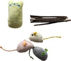 Hiden | Katten Speelgoed Set – Huisdieren – Catnip – Kattenkruid – Kattenspeeltjes Pakket