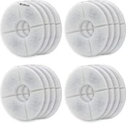 DrPhone AluPet Filter – Drinkfontein Filters – Navulling Set: 12 Stuks – Voor Katten En Honden (9 Maanden)
