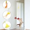 Kattenspeeltje Interactieve Cat Toy Opknoping Simulatie Kat Speelgoed Grappige Self-Hey Interactieve Speelgoed Voor Katje Spelen Teaser Wand Speelgoed Kat Levert Interactieve Cat Toy Opknoping Simulatie Kat Speelgoed Grappig Self-Hey Interactief