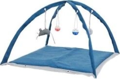 Kattenspeelkleed™ – Speelkleed Voor Katten – Katten Speelgoed – (Donker)blauw