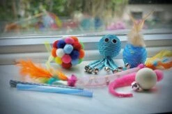 Leer Je Kat Kennen – 7 Delig Speelgoed Pakket – Katten Speelgoed Pakket – Katten Speelgoed – Katten Speelgoed Set