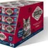 Voskes Kattenvoer Nat Tonijn Met Tandbaars – 24x 85gr – Voordeelverpakking