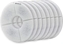 DrPhone AluPet Filter – Drinkfontein Filters – Navulling Set: 8 Stuks – Voor Katten En Honden (6 Maanden)