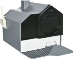 PawHut Katzentoilette Mit Zwei Deodorants D31-077V00