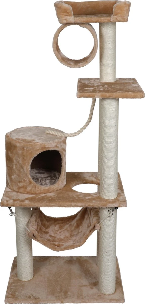 Ranzijn Bolonga Krabpaal – Beige – 142 Cm 1 Ranzijn Bolonga Krabpaal – Beige – 142 Cm