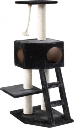 Ebi Classic-Eco Rover Krabpaal – Zwart – 50 X 40 X 120 Cm