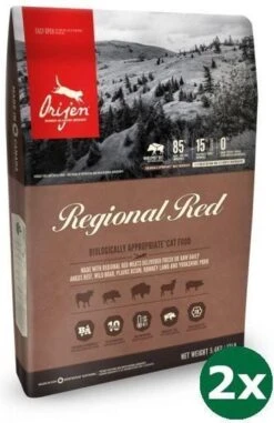 Orijen Regional Red Kattenvoer 2x 5,4 Kg