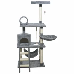 Adori Krabpaal Sjors – Krabpalen – 60x40x140 Cm Grijs