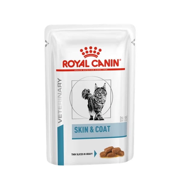 Royal Canin Veterinary Diet Skin & Coat Wet – Kattenvoer – 12 X 85 G 1 Royal Canin Veterinary Diet Skin & Coat Wet – Kattenvoer – 12 X 85 G