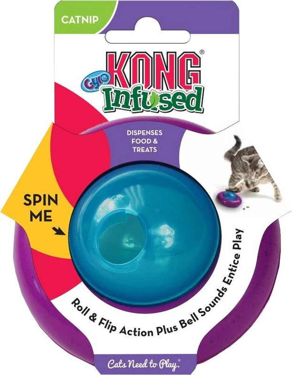 Kong Kat Infused Gyro 10x10x6,5 Cm 1 Kong Kat Infused Gyro 10x10x6,5 Cm